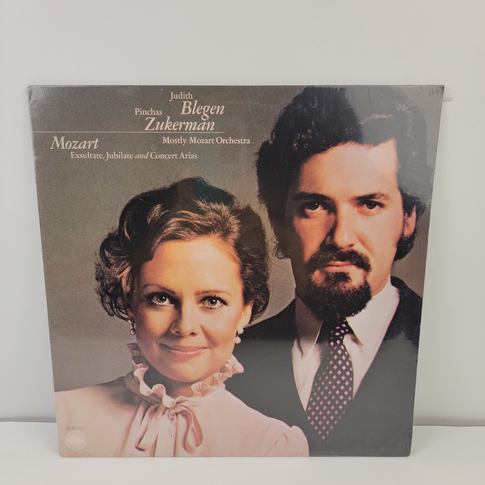 Mozart Exsultate Jubilate Judith Blegen Pinchas Zukerman Sealed Vinyl M 35142